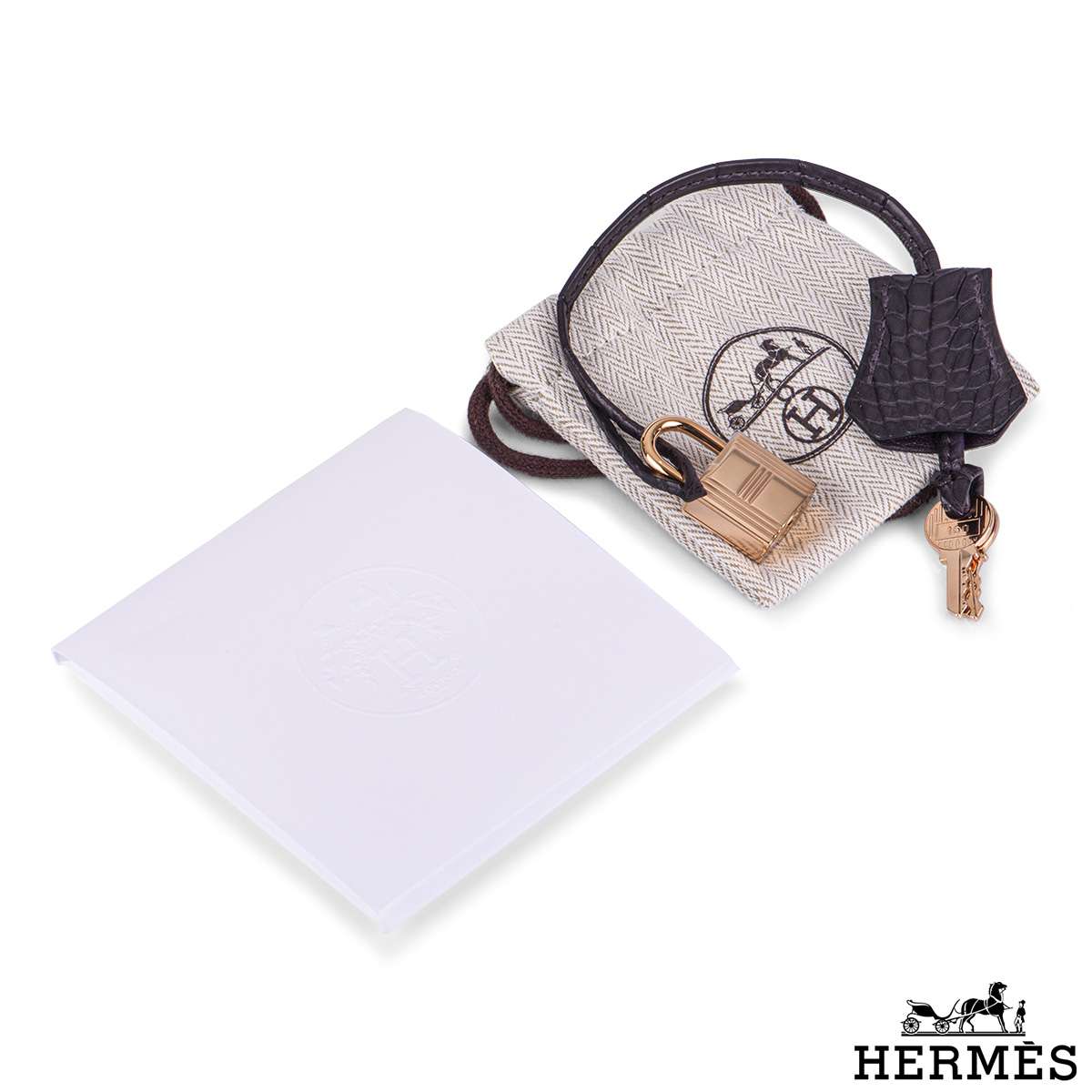 Hermès Togo & Matte Alligator Birkin Touch 30 - Brown Handle Bags, Handbags  - HER535533